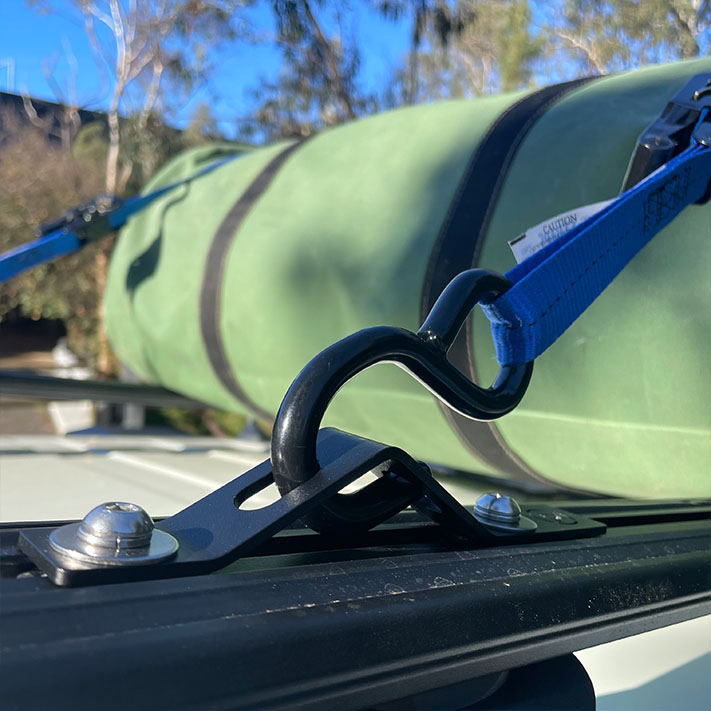 RHINO-RACK TIE DOWN STRAP WITH HOOK 3M(x2) ライノラック タイダウン